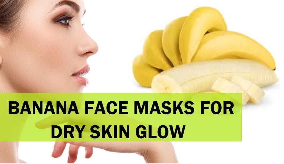Homemade banana facial mask